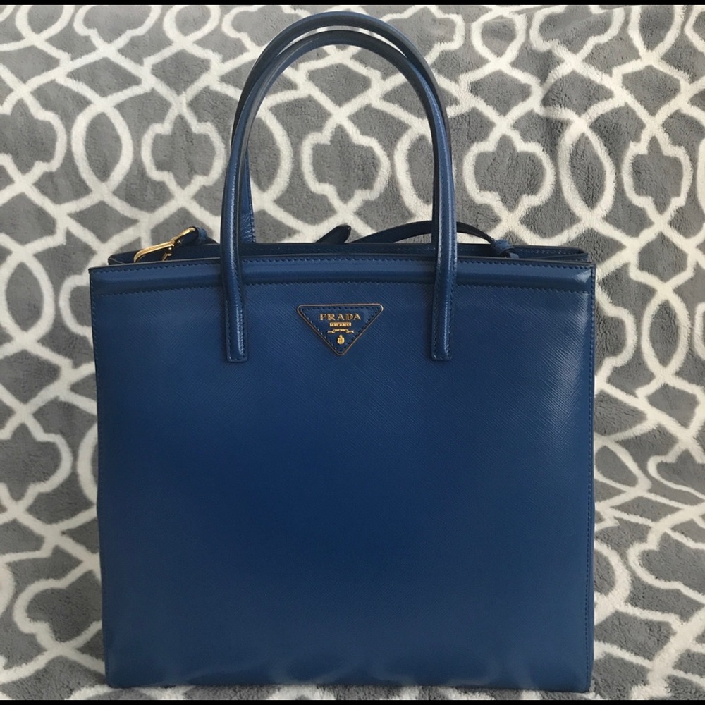 Prada Saffiano Vernice Tote